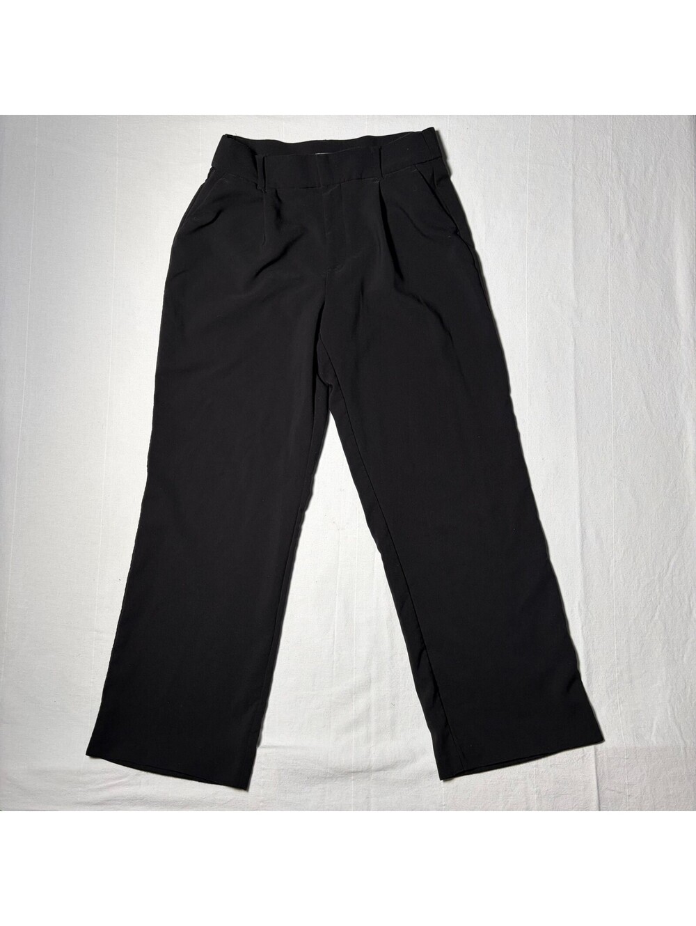 Black Pleated Dress Pant